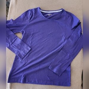 Laura Scott> Small>Purple long sleeve